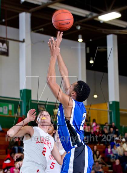 Thumbnail 3 in Monticello vs. Liberty (Sullivan County BCANY vs. Cancer Classic) photogallery.