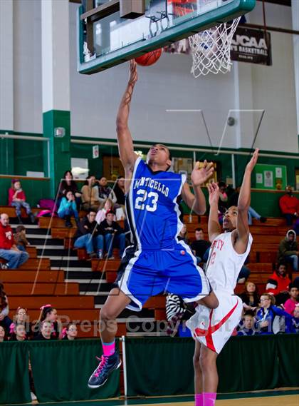 Thumbnail 3 in Monticello vs. Liberty (Sullivan County BCANY vs. Cancer Classic) photogallery.