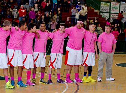 Thumbnail 1 in Monticello vs. Liberty (Sullivan County BCANY vs. Cancer Classic) photogallery.
