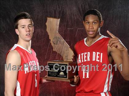 Thumbnail 2 in Mater Dei (CIF State D1 Award Photos) photogallery.