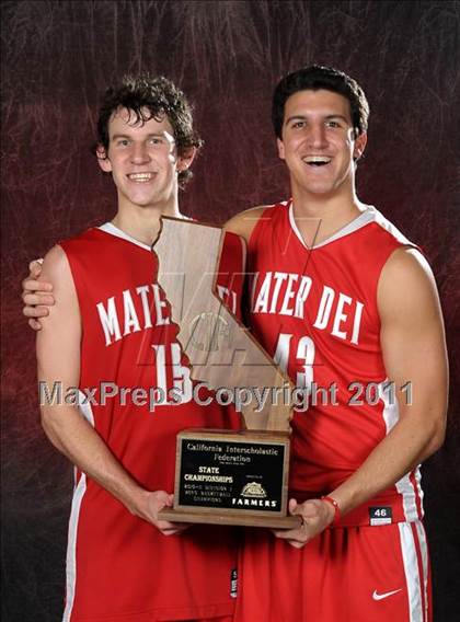 Thumbnail 1 in Mater Dei (CIF State D1 Award Photos) photogallery.