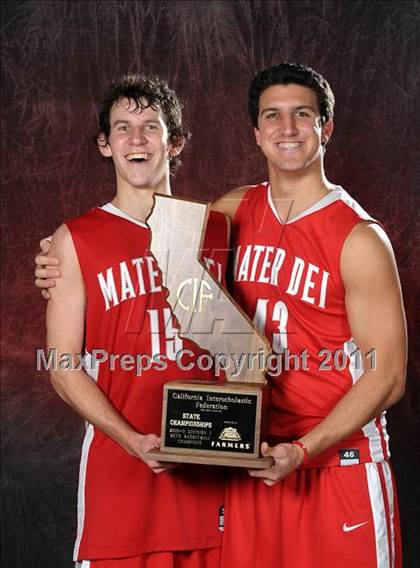 Thumbnail 2 in Mater Dei (CIF State D1 Award Photos) photogallery.