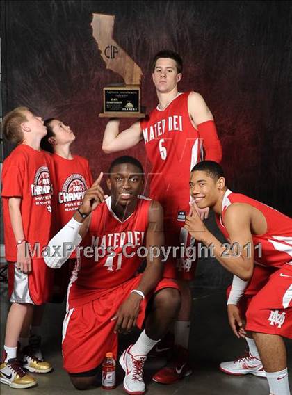 Thumbnail 3 in Mater Dei (CIF State D1 Award Photos) photogallery.