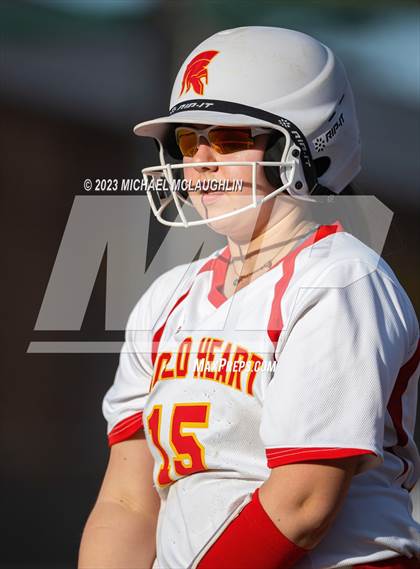 Thumbnail 2 in Herricks vs. Sacred Heart Academy photogallery.