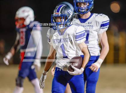 Thumbnail 1 in Westminster Schools of Augusta vs. Sherwood Christian Academy (GIAA 8-Man Championship) photogallery.