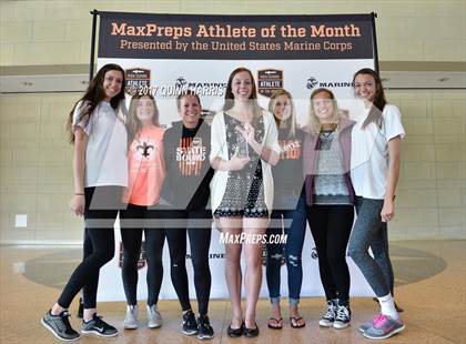 Thumbnail 3 in Marines H. S. Female Athlete of the Month - Allison Papesh photogallery.