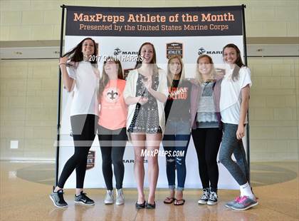 Thumbnail 2 in Marines H. S. Female Athlete of the Month - Allison Papesh photogallery.