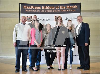 Thumbnail 1 in Marines H. S. Female Athlete of the Month - Allison Papesh photogallery.