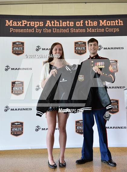 Thumbnail 1 in Marines H. S. Female Athlete of the Month - Allison Papesh photogallery.