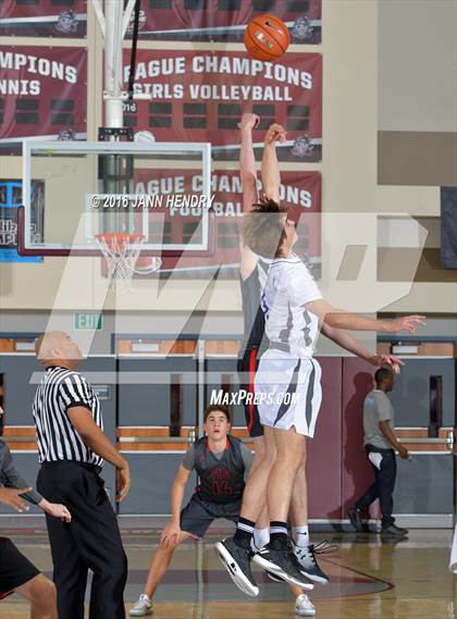 Thumbnail 1 in Saddleback Valley Christian vs. Pinnacle (Rancho Mirage Holiday Invitational) photogallery.