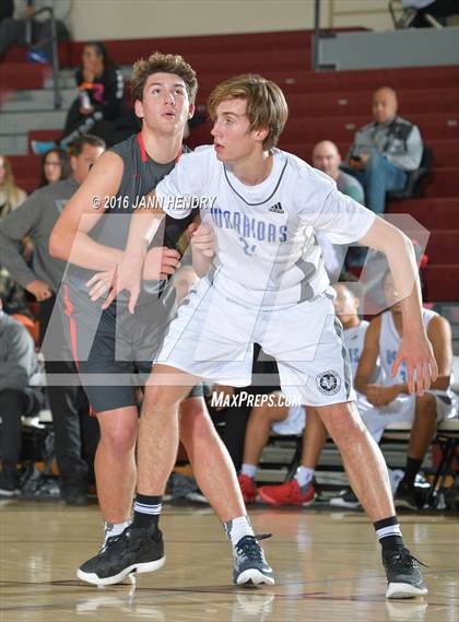 Thumbnail 3 in Saddleback Valley Christian vs. Pinnacle (Rancho Mirage Holiday Invitational) photogallery.