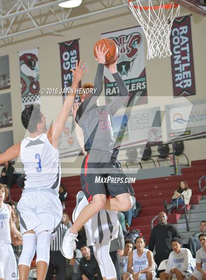 Thumbnail 1 in Saddleback Valley Christian vs. Pinnacle (Rancho Mirage Holiday Invitational) photogallery.