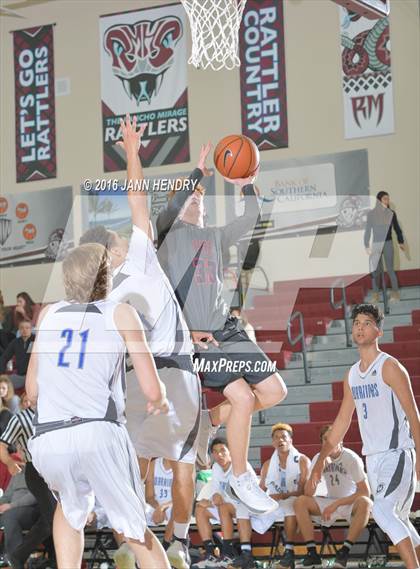 Thumbnail 2 in Saddleback Valley Christian vs. Pinnacle (Rancho Mirage Holiday Invitational) photogallery.