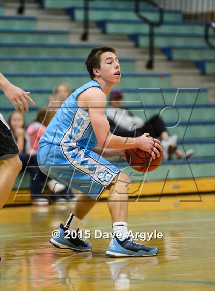 Thumbnail 3 in Salem Hills vs. Lehi (Eagle Holiday Shootout) photogallery.