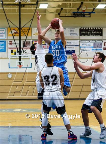 Thumbnail 3 in Salem Hills vs. Lehi (Eagle Holiday Shootout) photogallery.