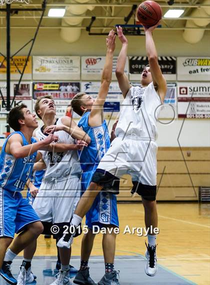 Thumbnail 2 in Salem Hills vs. Lehi (Eagle Holiday Shootout) photogallery.