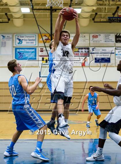 Thumbnail 3 in Salem Hills vs. Lehi (Eagle Holiday Shootout) photogallery.