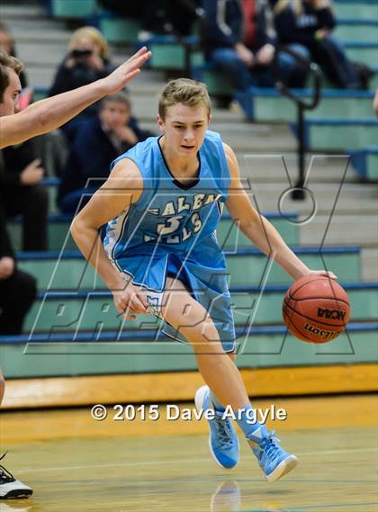 Thumbnail 1 in Salem Hills vs. Lehi (Eagle Holiday Shootout) photogallery.
