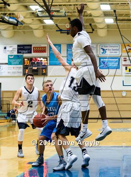 Thumbnail 1 in Salem Hills vs. Lehi (Eagle Holiday Shootout) photogallery.
