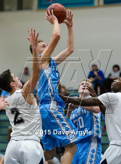 Thumbnail 1 in Salem Hills vs. Lehi (Eagle Holiday Shootout) photogallery.