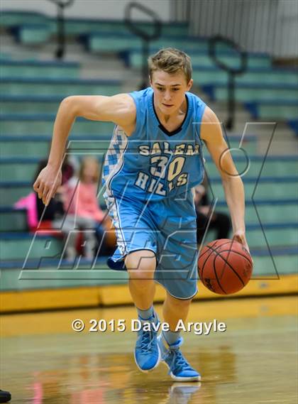 Thumbnail 1 in Salem Hills vs. Lehi (Eagle Holiday Shootout) photogallery.