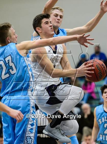 Thumbnail 3 in Salem Hills vs. Lehi (Eagle Holiday Shootout) photogallery.