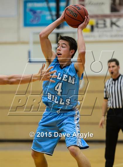 Thumbnail 2 in Salem Hills vs. Lehi (Eagle Holiday Shootout) photogallery.
