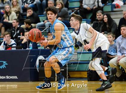 Thumbnail 3 in Salem Hills vs. Lehi (Eagle Holiday Shootout) photogallery.