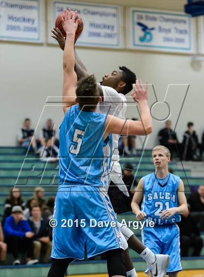Thumbnail 1 in Salem Hills vs. Lehi (Eagle Holiday Shootout) photogallery.