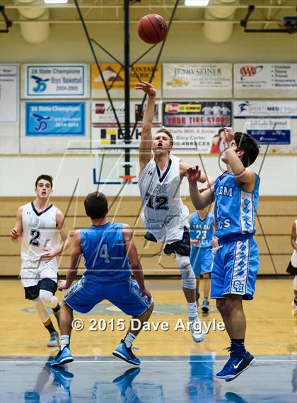 Thumbnail 1 in Salem Hills vs. Lehi (Eagle Holiday Shootout) photogallery.