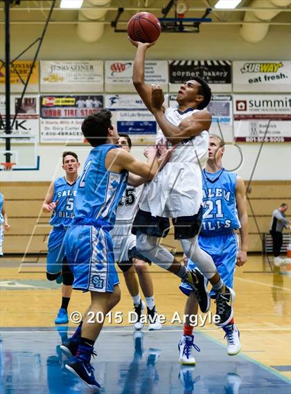 Thumbnail 3 in Salem Hills vs. Lehi (Eagle Holiday Shootout) photogallery.