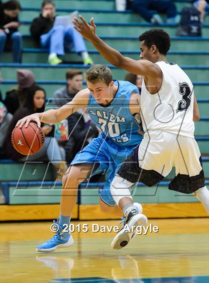 Thumbnail 1 in Salem Hills vs. Lehi (Eagle Holiday Shootout) photogallery.