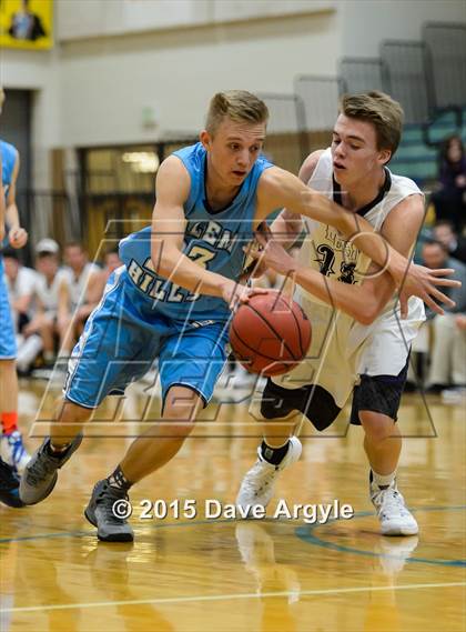 Thumbnail 3 in Salem Hills vs. Lehi (Eagle Holiday Shootout) photogallery.