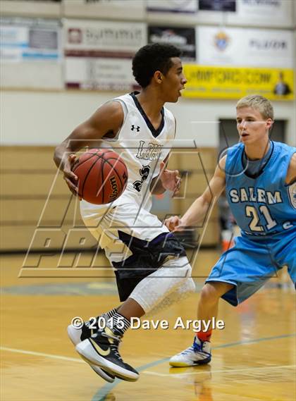 Thumbnail 2 in Salem Hills vs. Lehi (Eagle Holiday Shootout) photogallery.