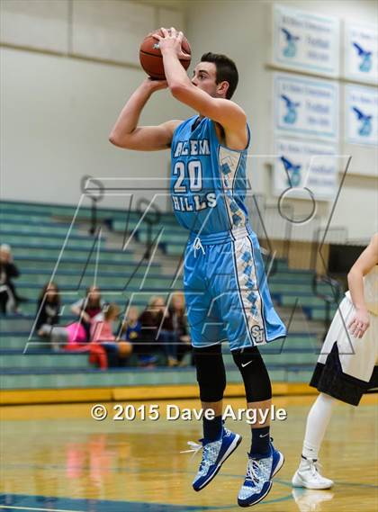 Thumbnail 3 in Salem Hills vs. Lehi (Eagle Holiday Shootout) photogallery.