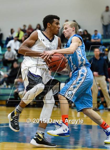 Thumbnail 1 in Salem Hills vs. Lehi (Eagle Holiday Shootout) photogallery.