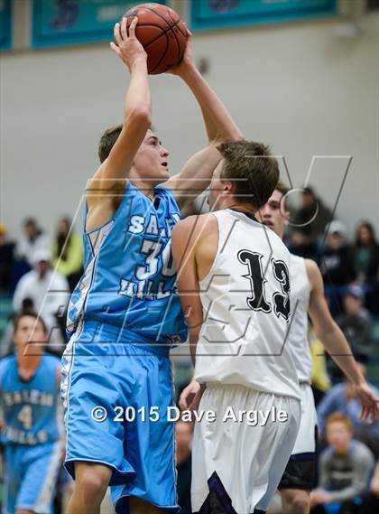 Thumbnail 1 in Salem Hills vs. Lehi (Eagle Holiday Shootout) photogallery.
