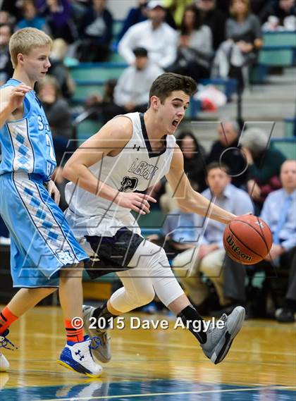 Thumbnail 3 in Salem Hills vs. Lehi (Eagle Holiday Shootout) photogallery.