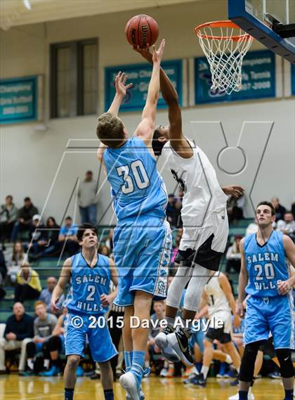 Thumbnail 3 in Salem Hills vs. Lehi (Eagle Holiday Shootout) photogallery.