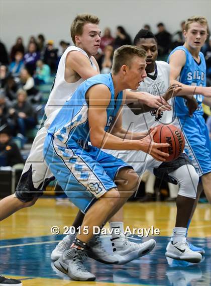 Thumbnail 2 in Salem Hills vs. Lehi (Eagle Holiday Shootout) photogallery.