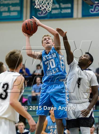 Thumbnail 2 in Salem Hills vs. Lehi (Eagle Holiday Shootout) photogallery.