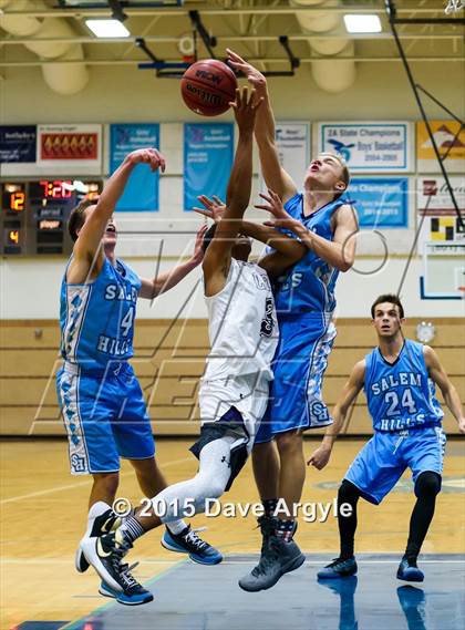 Thumbnail 2 in Salem Hills vs. Lehi (Eagle Holiday Shootout) photogallery.