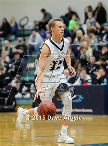 Thumbnail 1 in Salem Hills vs. Lehi (Eagle Holiday Shootout) photogallery.