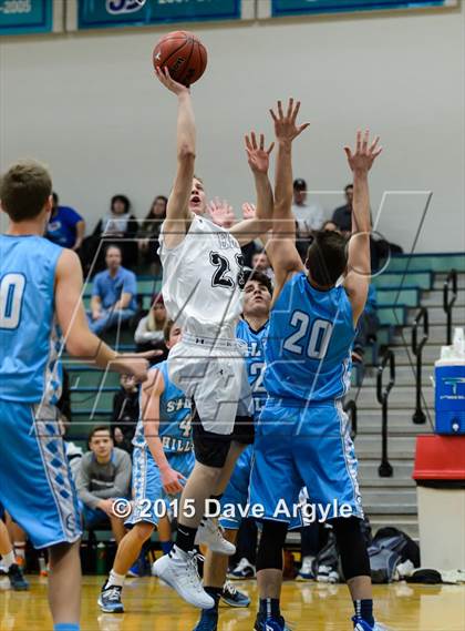 Thumbnail 1 in Salem Hills vs. Lehi (Eagle Holiday Shootout) photogallery.