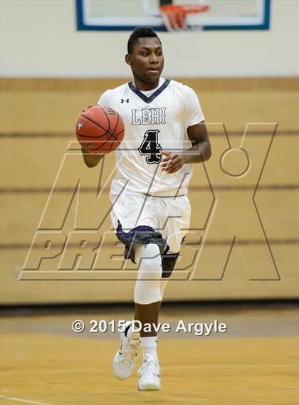 Thumbnail 3 in Salem Hills vs. Lehi (Eagle Holiday Shootout) photogallery.