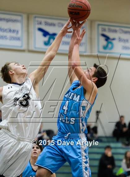 Thumbnail 1 in Salem Hills vs. Lehi (Eagle Holiday Shootout) photogallery.