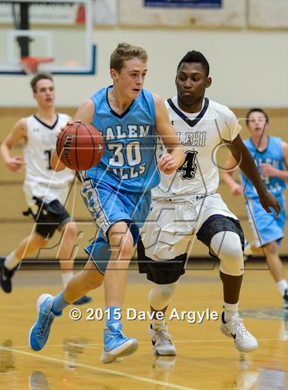 Thumbnail 3 in Salem Hills vs. Lehi (Eagle Holiday Shootout) photogallery.