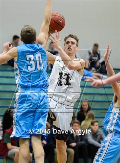 Thumbnail 1 in Salem Hills vs. Lehi (Eagle Holiday Shootout) photogallery.