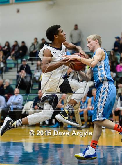 Thumbnail 2 in Salem Hills vs. Lehi (Eagle Holiday Shootout) photogallery.