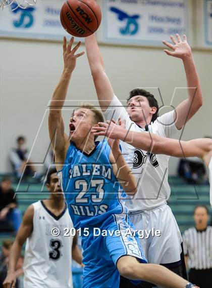 Thumbnail 1 in Salem Hills vs. Lehi (Eagle Holiday Shootout) photogallery.